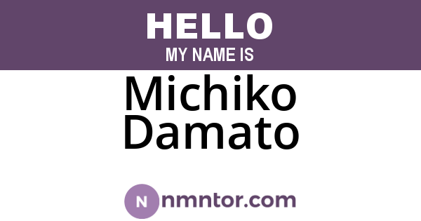 Michiko Damato