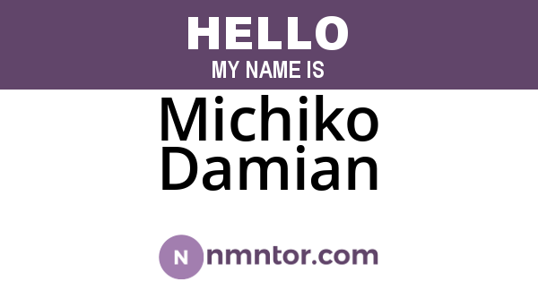 Michiko Damian