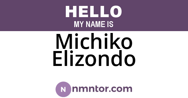 Michiko Elizondo