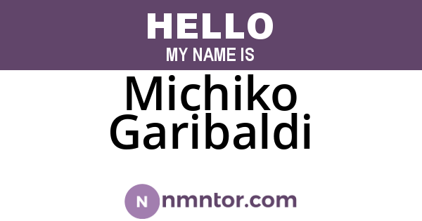 Michiko Garibaldi