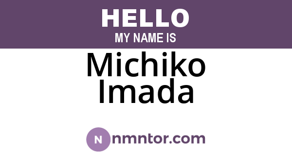 Michiko Imada