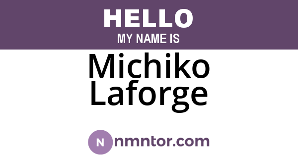 Michiko Laforge