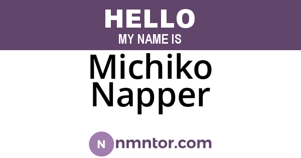 Michiko Napper
