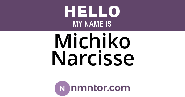 Michiko Narcisse