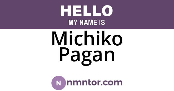 Michiko Pagan