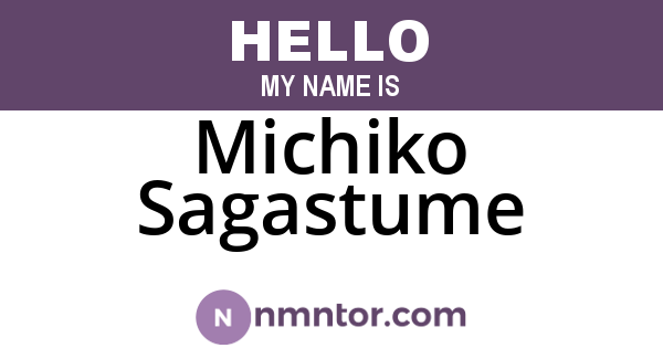 Michiko Sagastume