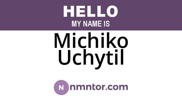 Michiko Uchytil