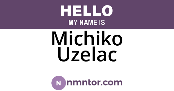 Michiko Uzelac