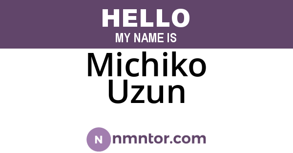 Michiko Uzun