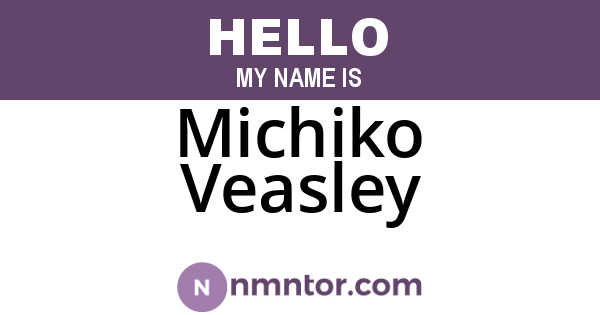 Michiko Veasley