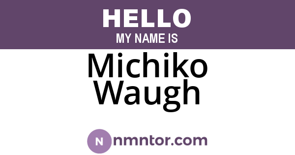 Michiko Waugh