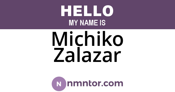 Michiko Zalazar