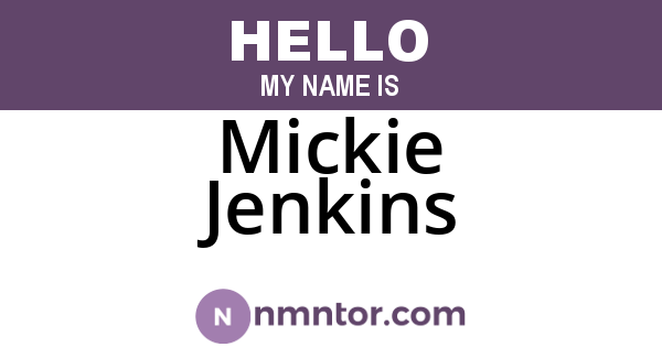 Mickie Jenkins