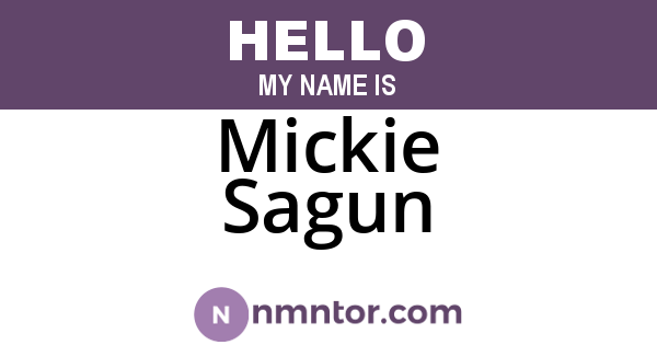 Mickie Sagun