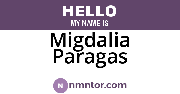 Migdalia Paragas