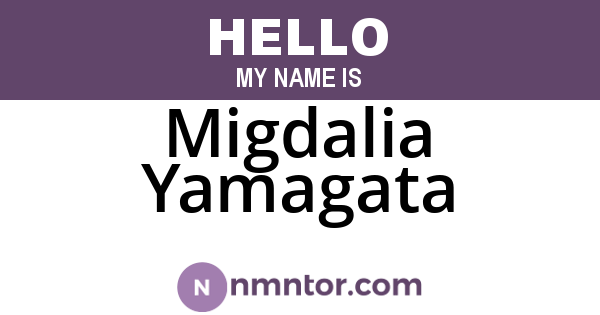 Migdalia Yamagata
