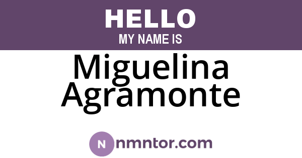 Miguelina Agramonte
