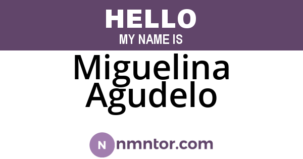 Miguelina Agudelo