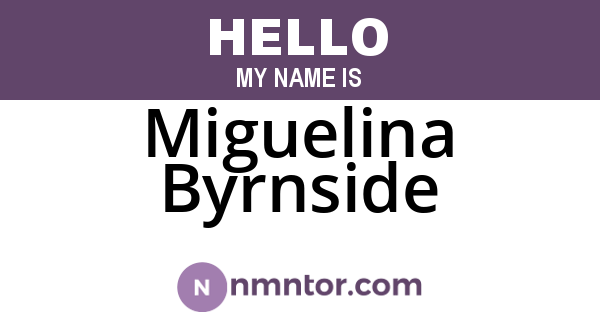 Miguelina Byrnside