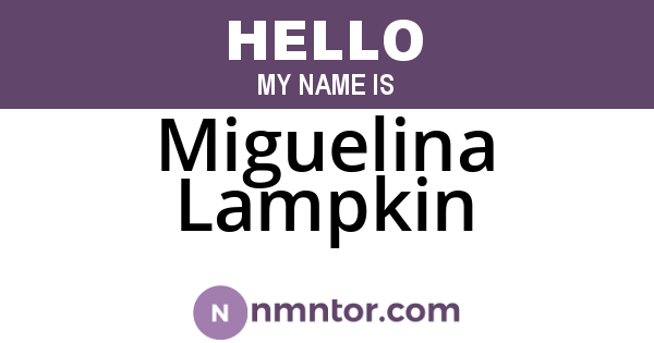 Miguelina Lampkin