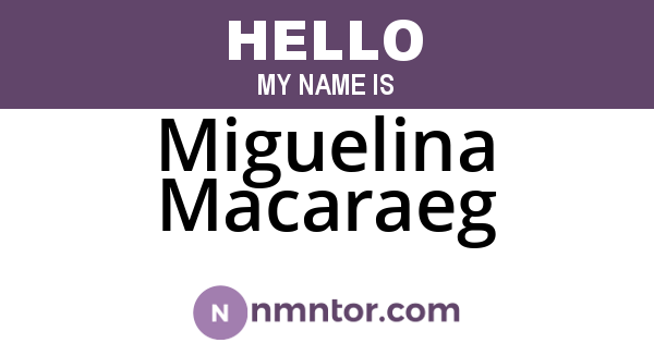 Miguelina Macaraeg