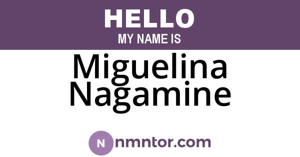 Miguelina Nagamine