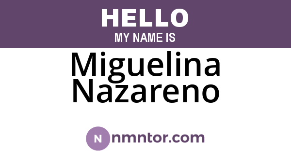 Miguelina Nazareno