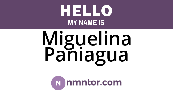 Miguelina Paniagua