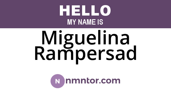 Miguelina Rampersad