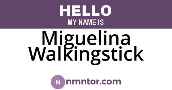 Miguelina Walkingstick