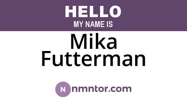Mika Futterman