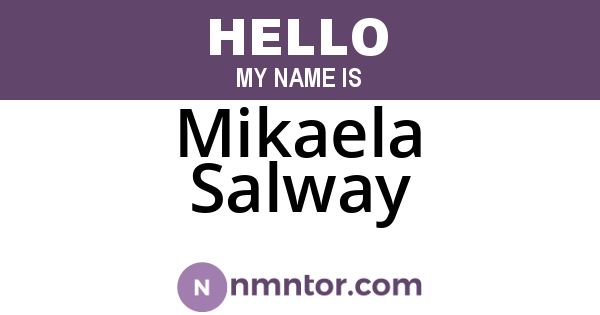 Mikaela Salway