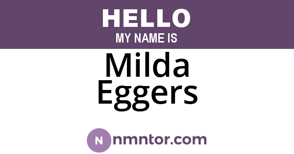 Milda Eggers