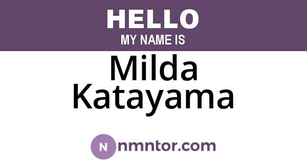 Milda Katayama