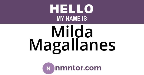 Milda Magallanes