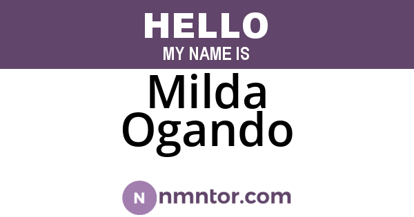Milda Ogando