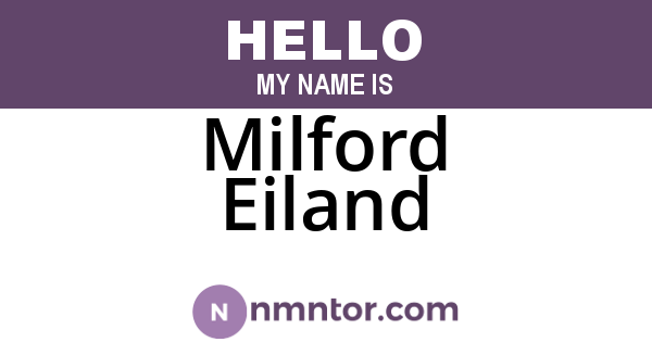 Milford Eiland