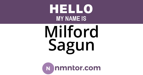 Milford Sagun