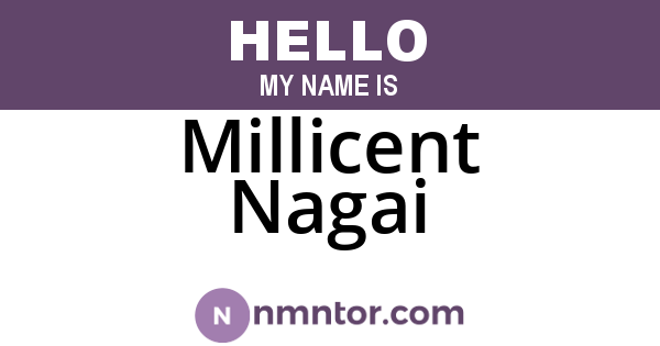 Millicent Nagai