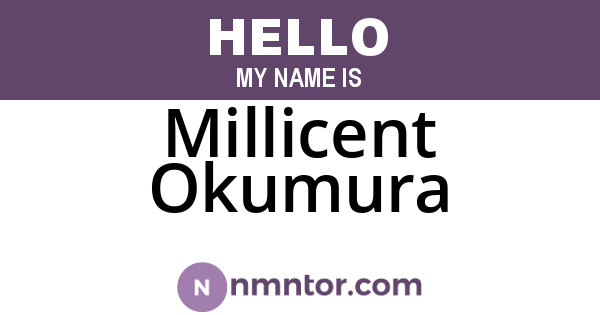 Millicent Okumura