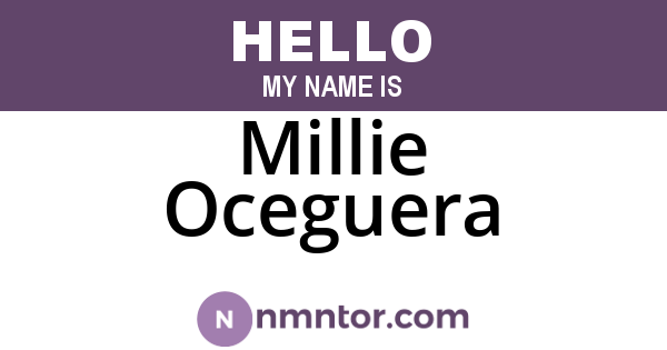 Millie Oceguera