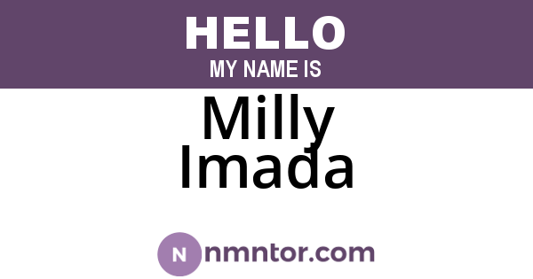 Milly Imada