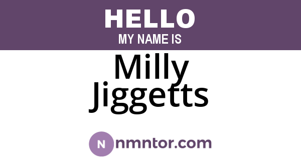 Milly Jiggetts