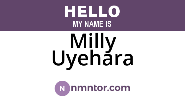 Milly Uyehara