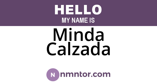 Minda Calzada