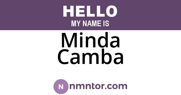 Minda Camba