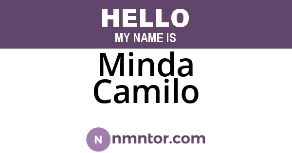 Minda Camilo