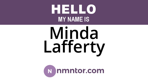 Minda Lafferty