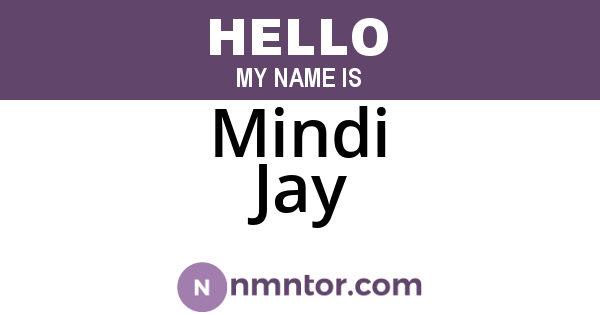 Mindi Jay