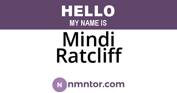 Mindi Ratcliff